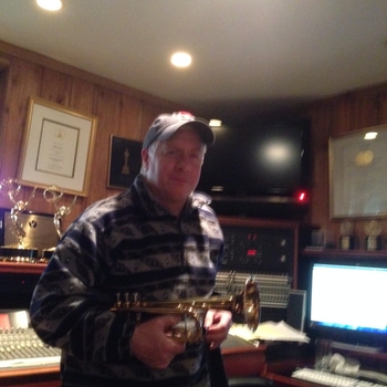 Trumpeter Tony Kadlek in the studio 2006