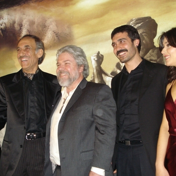 Brian with cast at the premiere of the feature film  “Kelebek” in Istanbul Turkey 2009