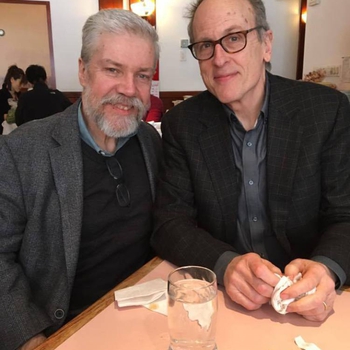 Brian with Academy Award winning director Thomas Lennon in New York 2017