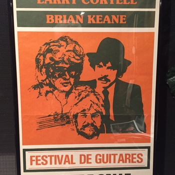 Poster from a tour in France 1983