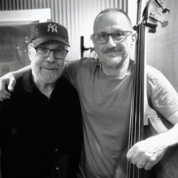 Brian and bassist Leo Huppert June 2025