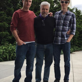 Brian with sons Dylan & Wylder in Seattle WA 2018