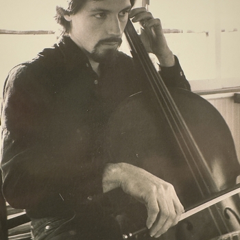 Geoffrey Keane, Brian's younger brother as a cellist in 1985