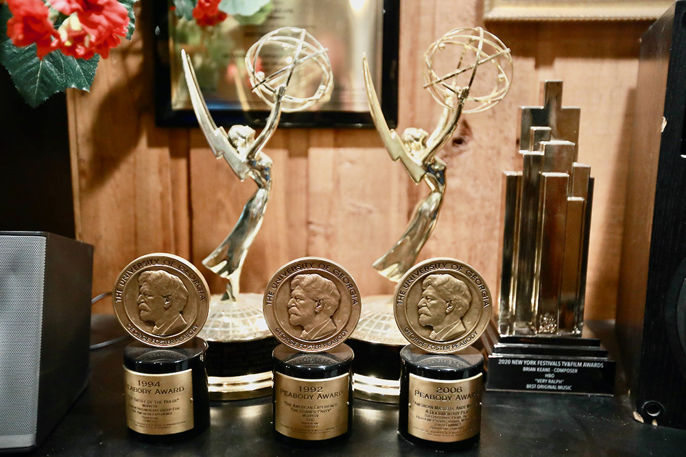 Brian Keane studio awards — second view